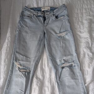 Garage Light Blue Boyfriend Jeans